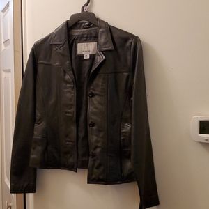Leather jacket